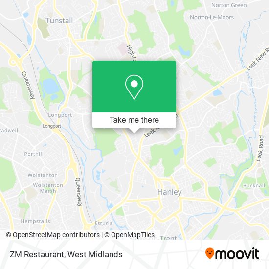 ZM Restaurant map