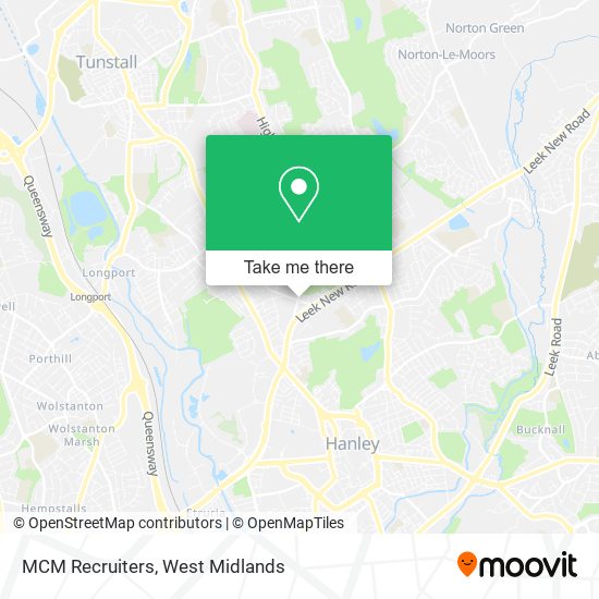 MCM Recruiters map