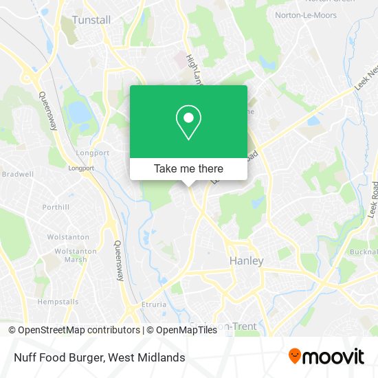 Nuff Food Burger map