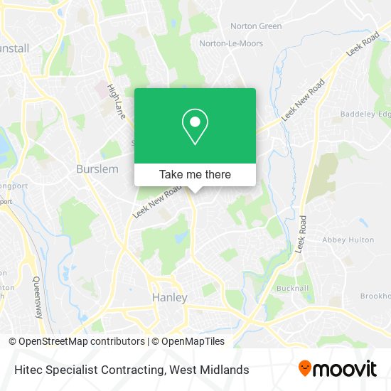 Hitec Specialist Contracting map
