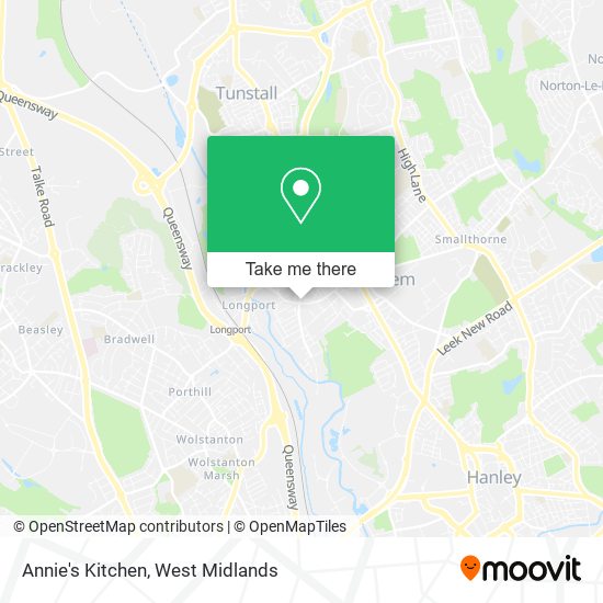 Annie's Kitchen map