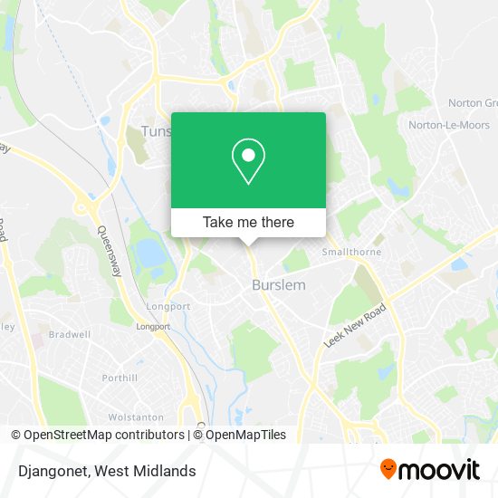 Djangonet map