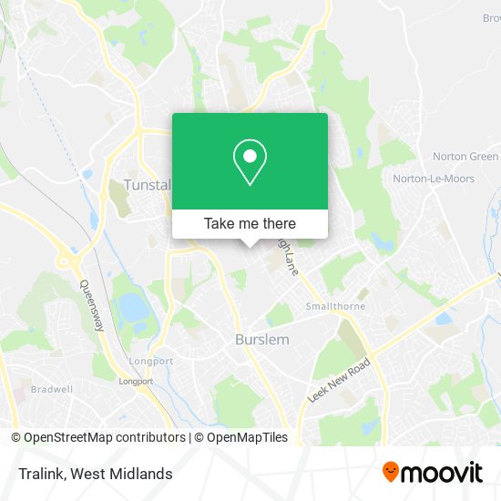 Tralink map