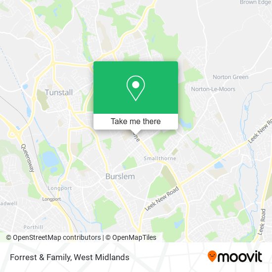 Forrest & Family map