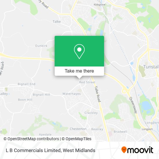 L B Commercials Limited map
