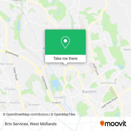 Brin Services map