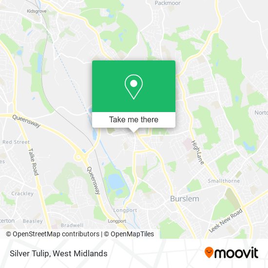 Silver Tulip map