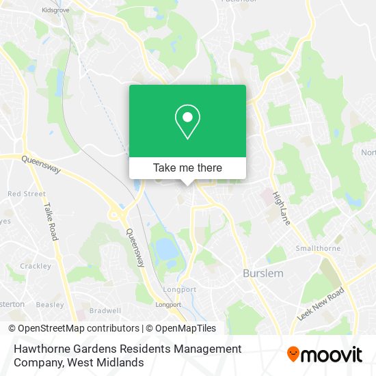 Hawthorne Gardens Residents Management Company map