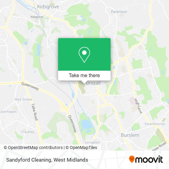 Sandyford Cleaning map