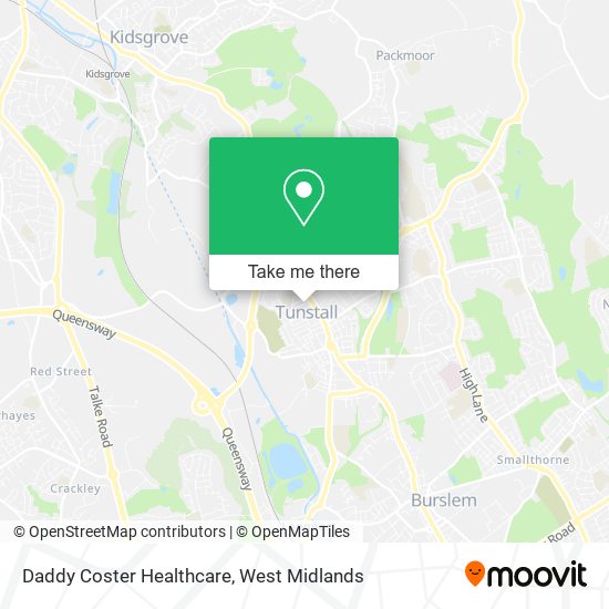 Daddy Coster Healthcare map