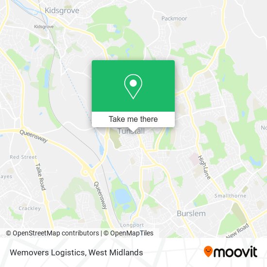 Wemovers Logistics map