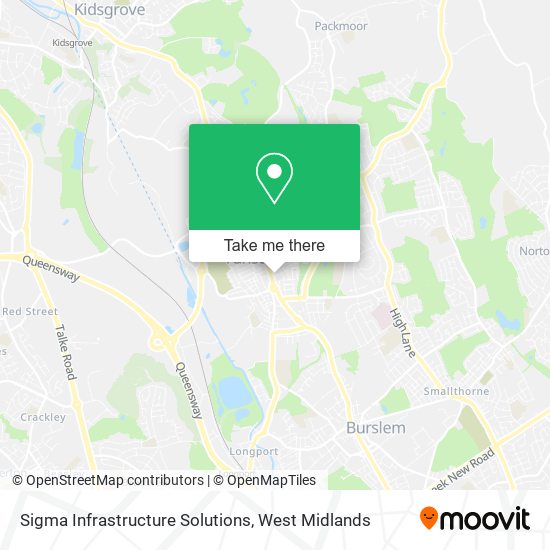 Sigma Infrastructure Solutions map