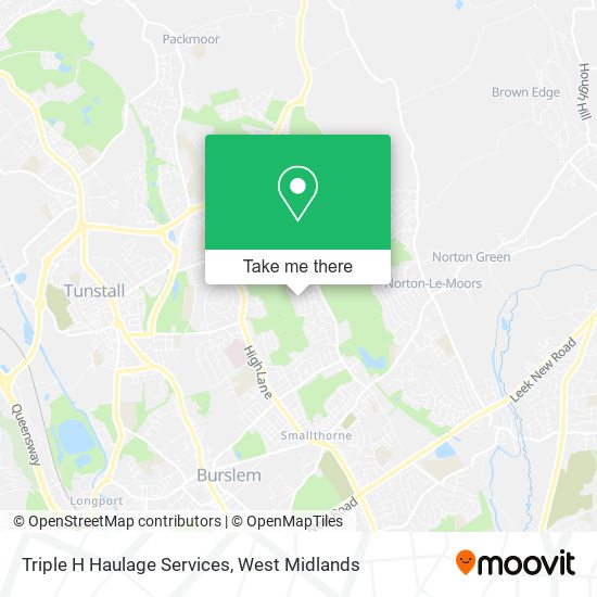 Triple H Haulage Services map