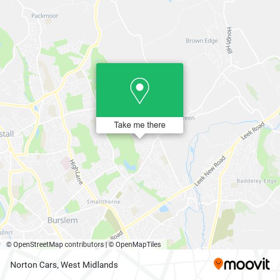 Norton Cars map