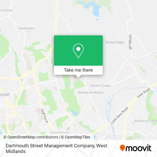 Dartmouth Street Management Company map