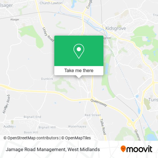 Jamage Road Management map