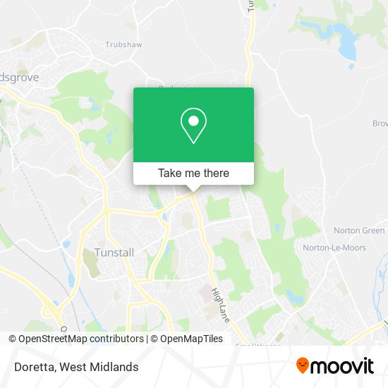 Doretta map