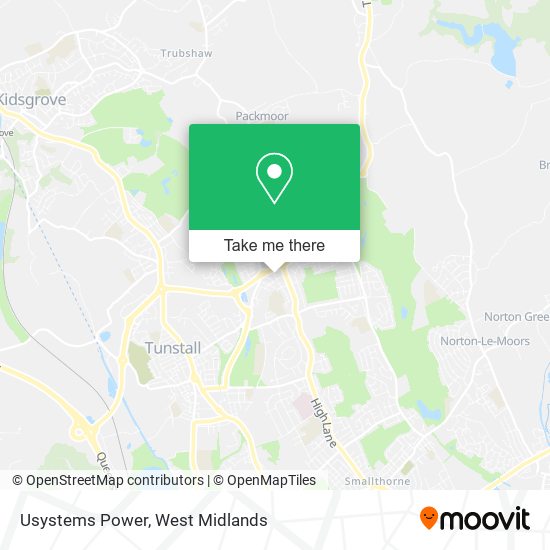 Usystems Power map