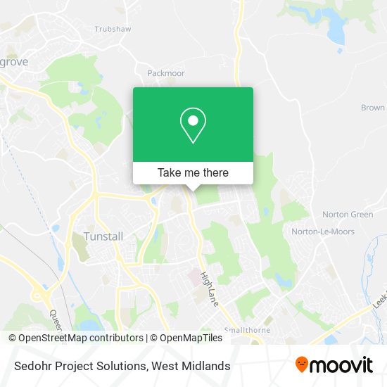 Sedohr Project Solutions map