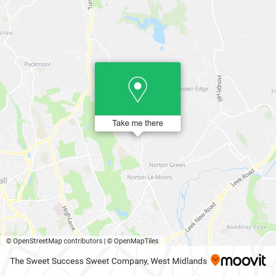 The Sweet Success Sweet Company map
