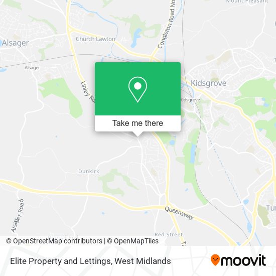 Elite Property and Lettings map