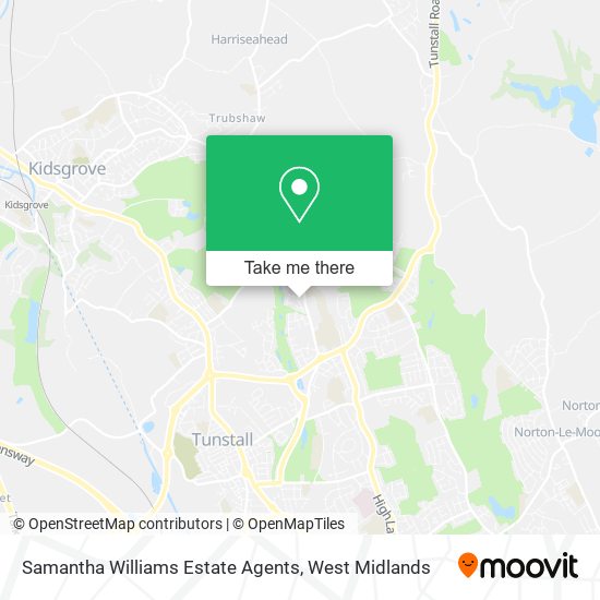 Samantha Williams Estate Agents map