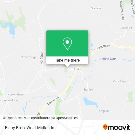 Elsby Bros map