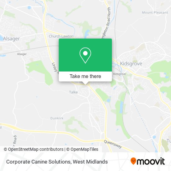 Corporate Canine Solutions map