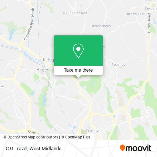 C G Travel map