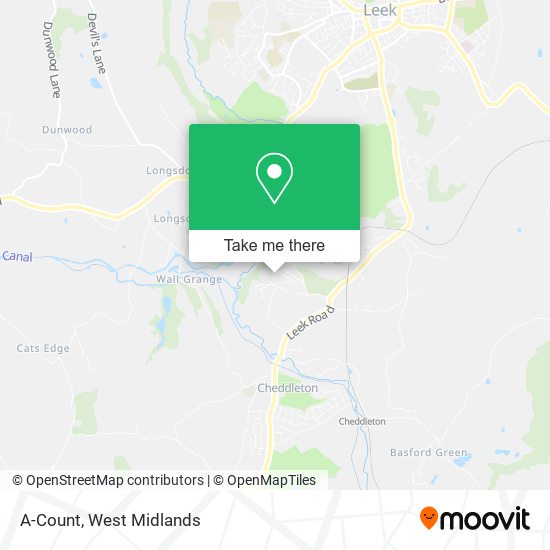 A-Count map