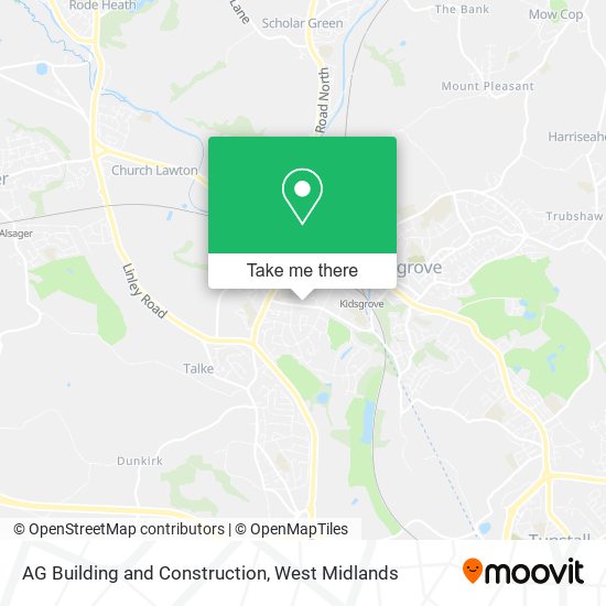 AG Building and Construction map