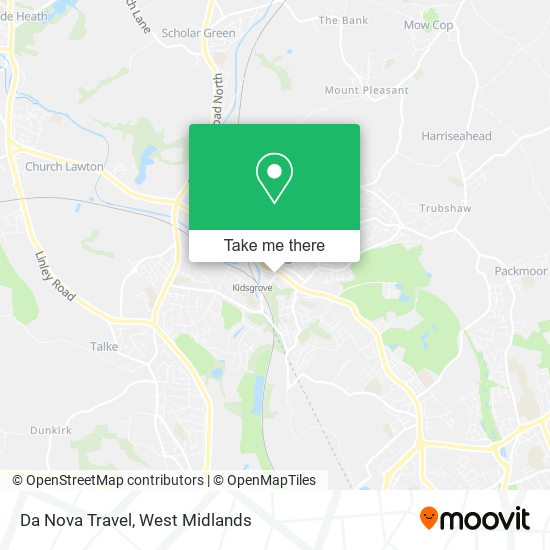 Da Nova Travel map