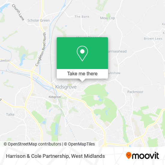 Harrison & Cole Partnership map