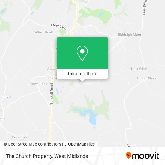 The Church Property map