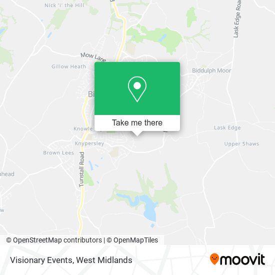 Visionary Events map