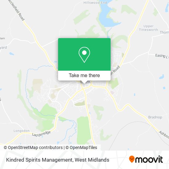 Kindred Spirits Management map