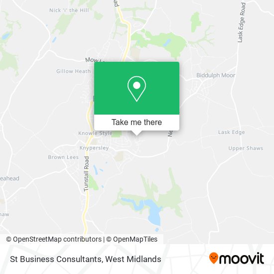 St Business Consultants map