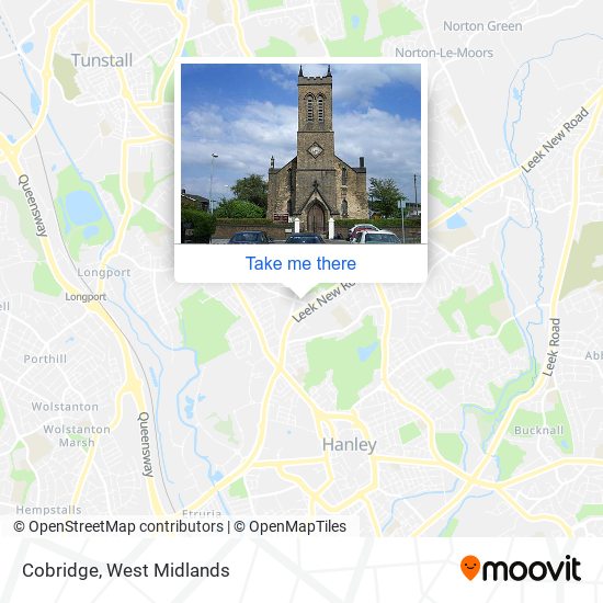 Cobridge map