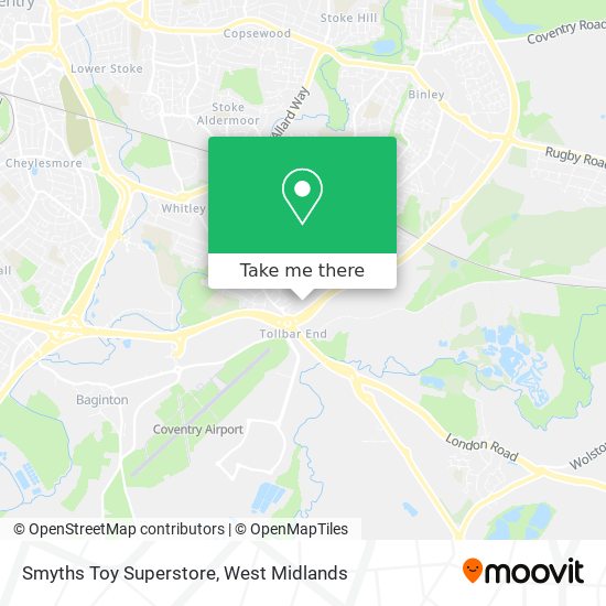 Smyths Toy Superstore map