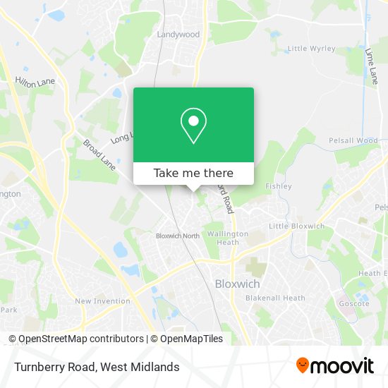 Turnberry Road map
