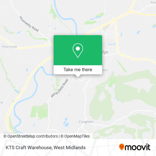 KTS Craft Warehouse map
