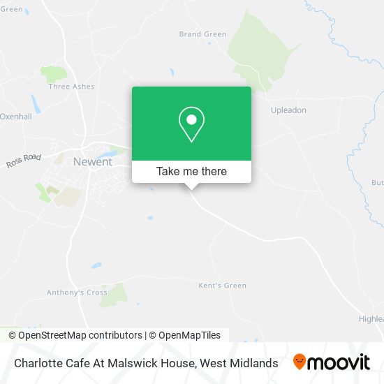 Charlotte Cafe At Malswick House map