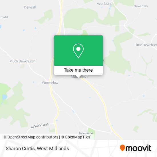 Sharon Curtis map