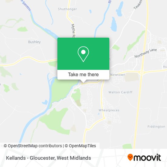 Kellands - Gloucester map