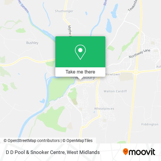 D D Pool & Snooker Centre map