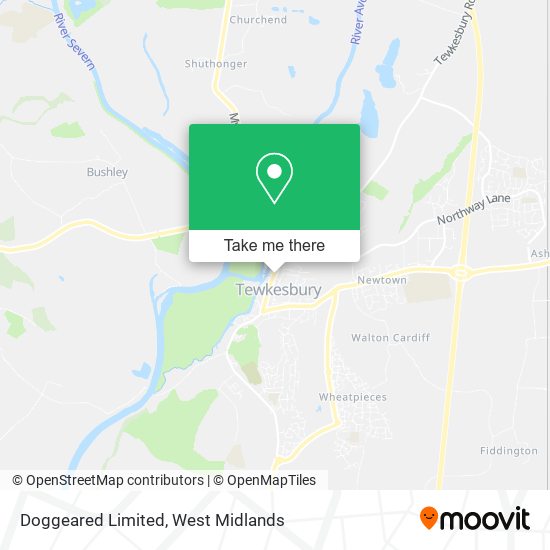 Doggeared Limited map