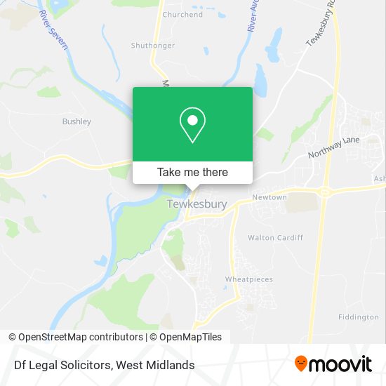Df Legal Solicitors map