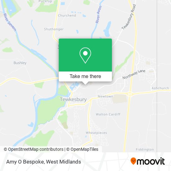Amy O Bespoke map