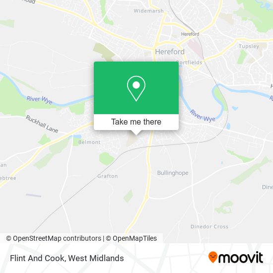 Flint And Cook map