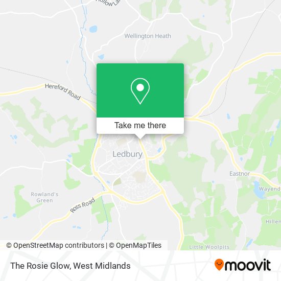 The Rosie Glow map